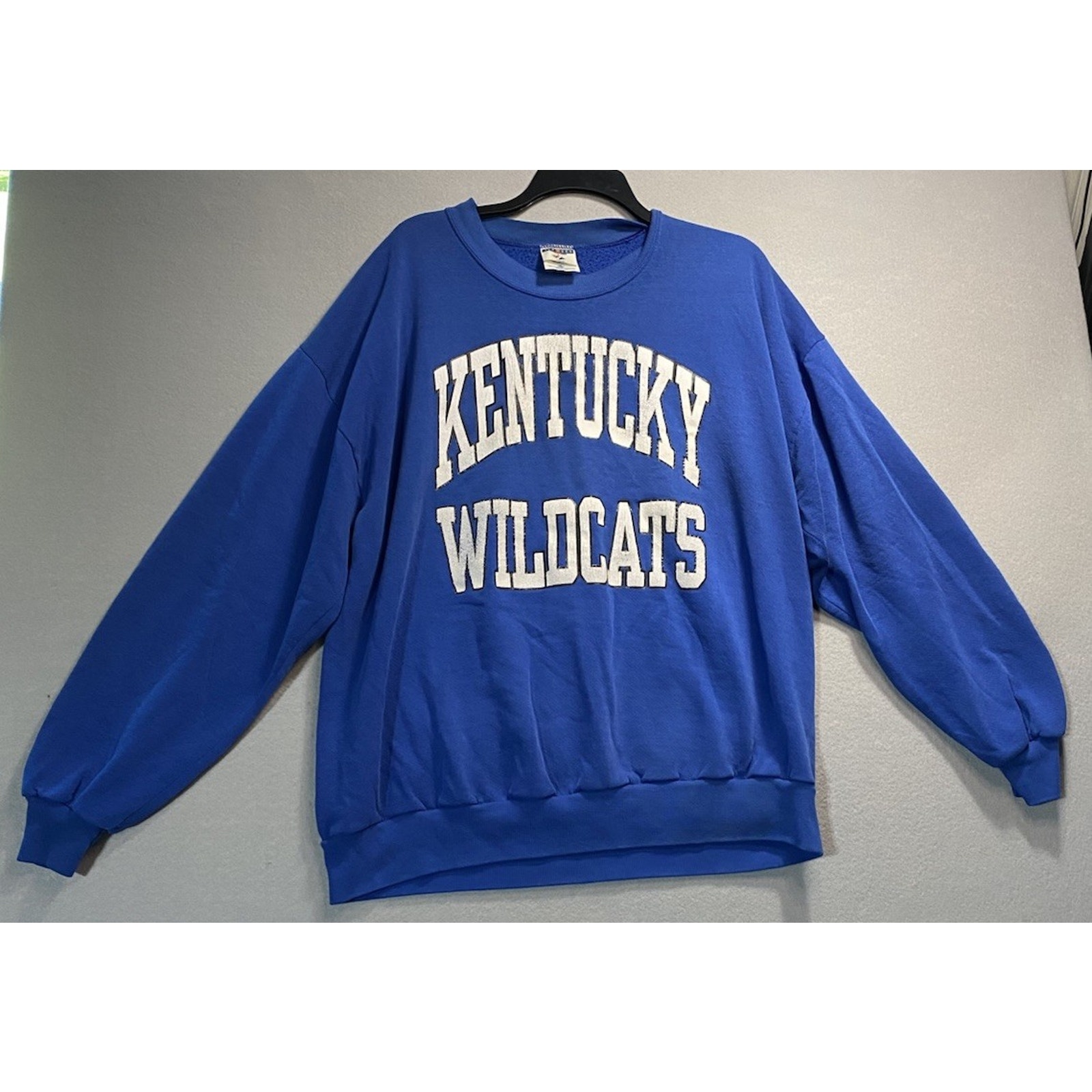 Vintage Kentucky Wildcats Mens Xxl Crewneck Sweatshirt Spell Out Made In Usa